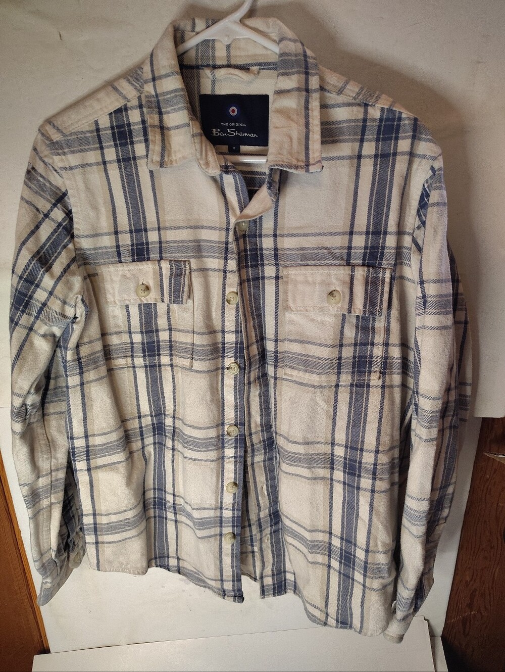 Ben Sherman Plaid Light Jacket / Shacket Size M